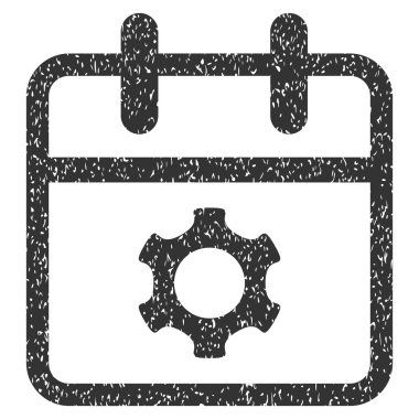 Hizmet gün grenli doku simgesi