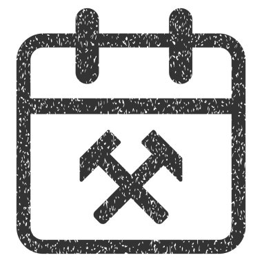 Çalışma günü grenli doku simgesi