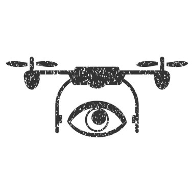 Göz Spy Drone grenli doku simgesini