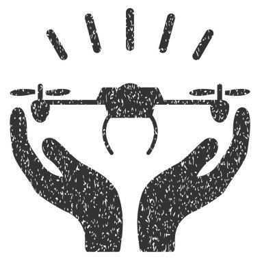 Uçağın denize indirmek eller grenli doku simgesi