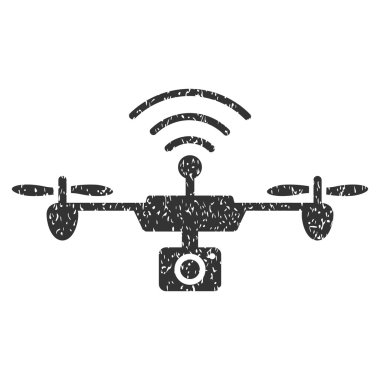 Radyo kamera Airdrone grenli doku simgesi