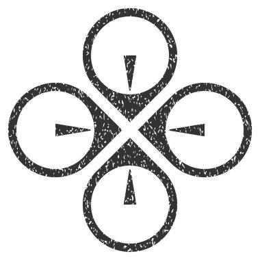 Sinek dron grenli doku simgesi