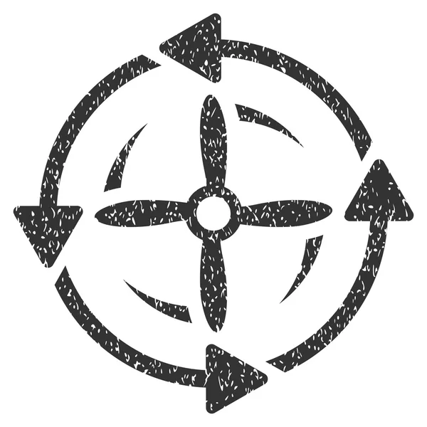 Vida döndürme grenli doku simgesi