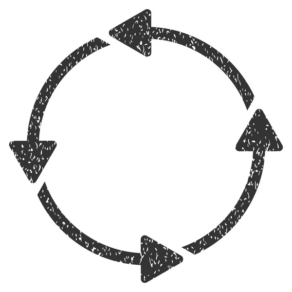 Icône de texture granuleuse CCW rotative — Image vectorielle