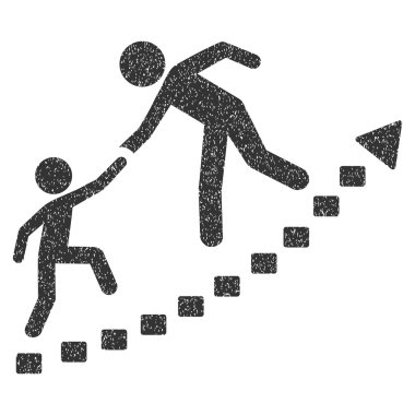 Eğitim ilerleme grenli doku simgesi