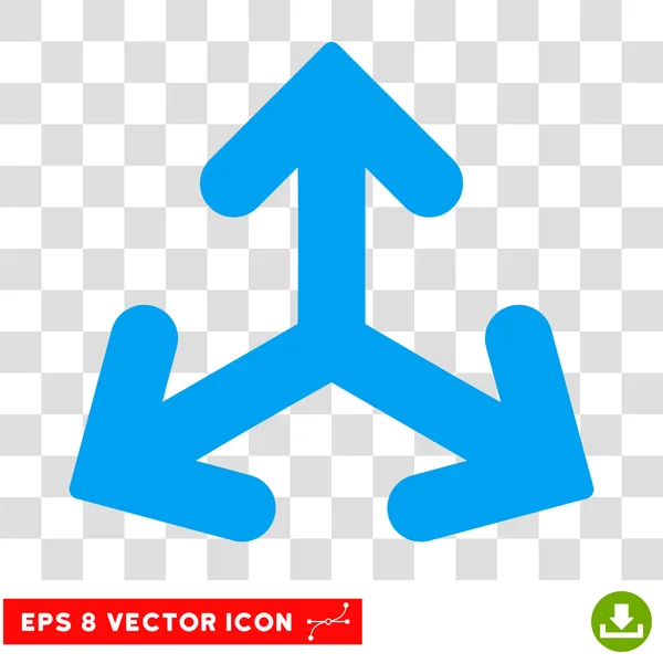 Direction Variants Round Vector Eps Icon — Stock Vector