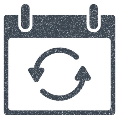 Takvim gün grenli doku simgesini Yenile