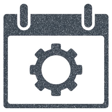 Vites seçenekleri takvim gün grenli doku simgesi