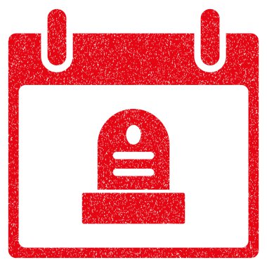 RIP anıt takvim gün grenli doku simgesi