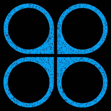 Hava helikopter grenli doku simgesi