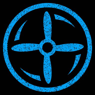 Drone vida döndürme grenli doku simgesi