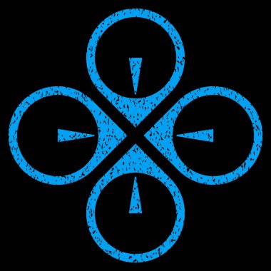 Sinek dron grenli doku simgesi