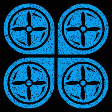 Nanocopter vida Rotaion grenli doku simgesi