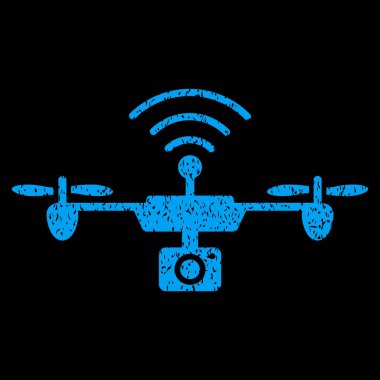 Radyo kamera Airdrone grenli doku simgesi