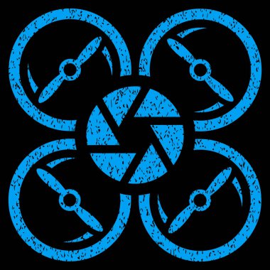 Çekim dron grenli doku simgesi