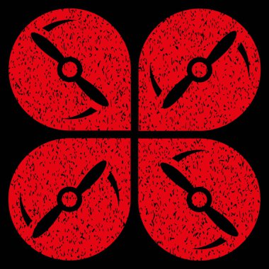 Airdrone vida döndürme grenli doku simgesi