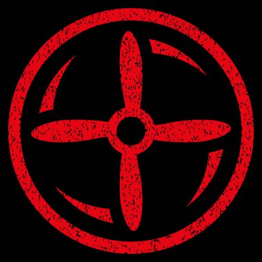 Drone vida döndürme grenli doku simgesi