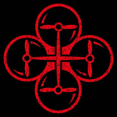 Drone vida grenli doku simgesi