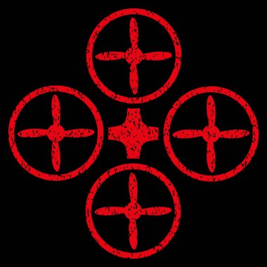 Quadcopter grenli doku simgesi