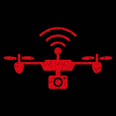 Radyo kamera Airdrone grenli doku simgesi