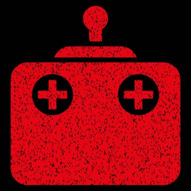 Uzaktan kumanda grenli doku simgesi