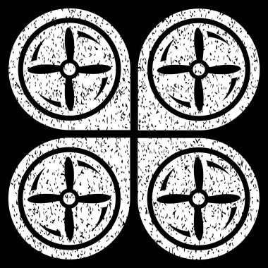 Nanocopter vida Rotaion grenli doku simgesi