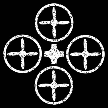 Quadcopter grenli doku simgesi