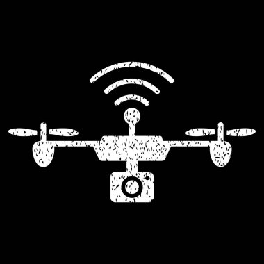 Radyo kamera Airdrone grenli doku simgesi