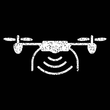 Radyo verici Airdrone grenli doku simgesi