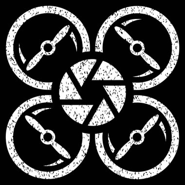 Çekim dron grenli doku simgesi