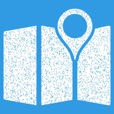 Harita grenli doku simgesi