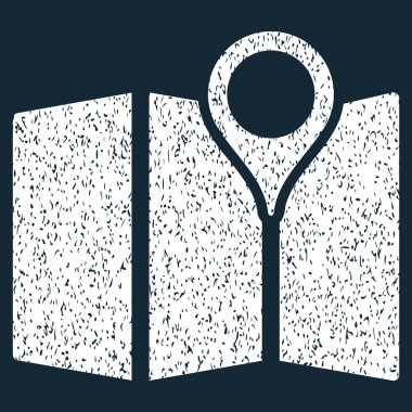 Harita grenli doku simgesi