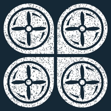 Nanocopter vida Rotaion grenli doku simgesi