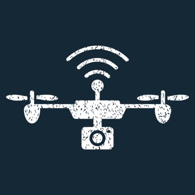 Radyo kamera Airdrone grenli doku simgesi