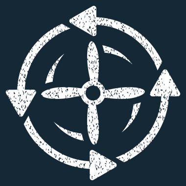 Vida döndürme grenli doku simgesi