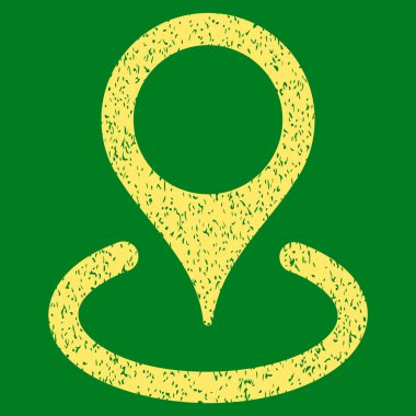 Konumu grenli doku simgesi