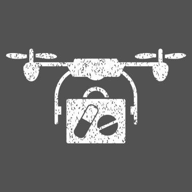 Airdrone eczane teslim grenli doku simgesi