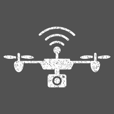 Radyo kamera Airdrone grenli doku simgesi