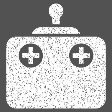 Uzaktan kumanda grenli doku simgesi