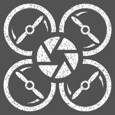 Çekim dron grenli doku simgesi