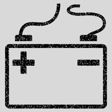 Akümülatör grenli doku simgesi