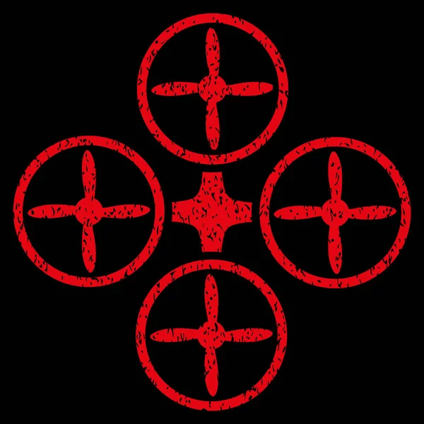 Quadcopter grenli doku simgesi