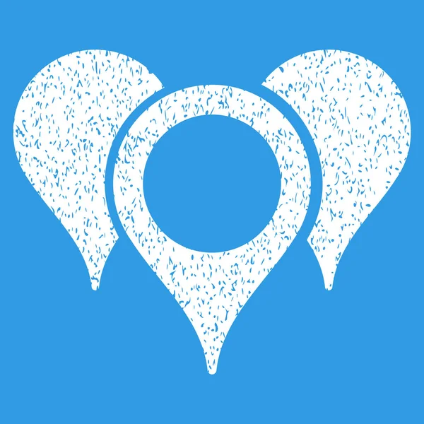 Harita işaretçiler grenli doku simgesi