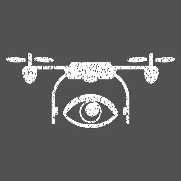 Икона гравийной текстуры Eye Spy — стоковый вектор