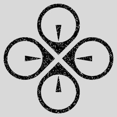 Sinek dron grenli doku simgesi