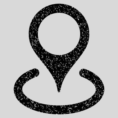 Konumu grenli doku simgesi