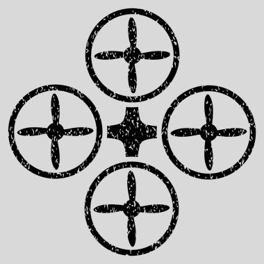 Quadcopter grenli doku simgesi