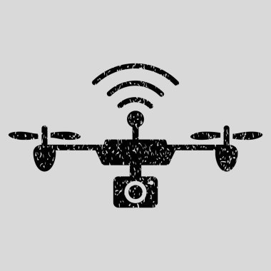Radyo kamera Airdrone grenli doku simgesi