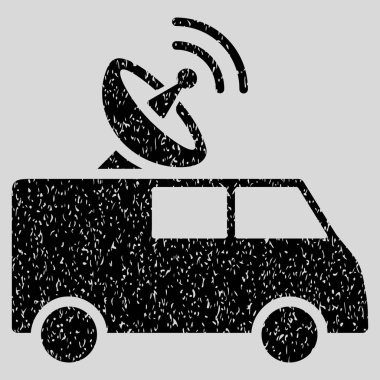 Radyo kontrol araba grenli doku simgesi