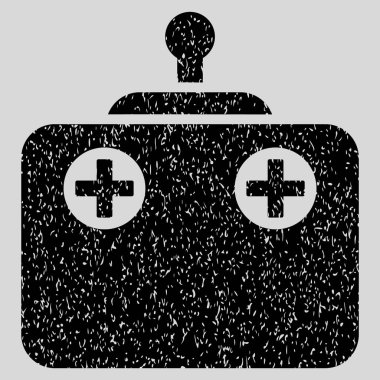 Uzaktan kumanda grenli doku simgesi